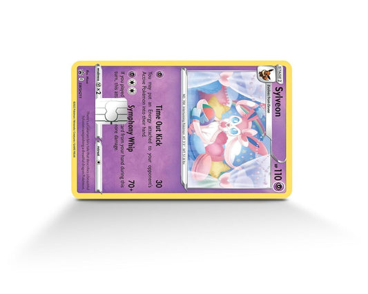 Sylveon Pokemon Card Skin | Meme | Credit Card Sticker | Credit Card Skin |