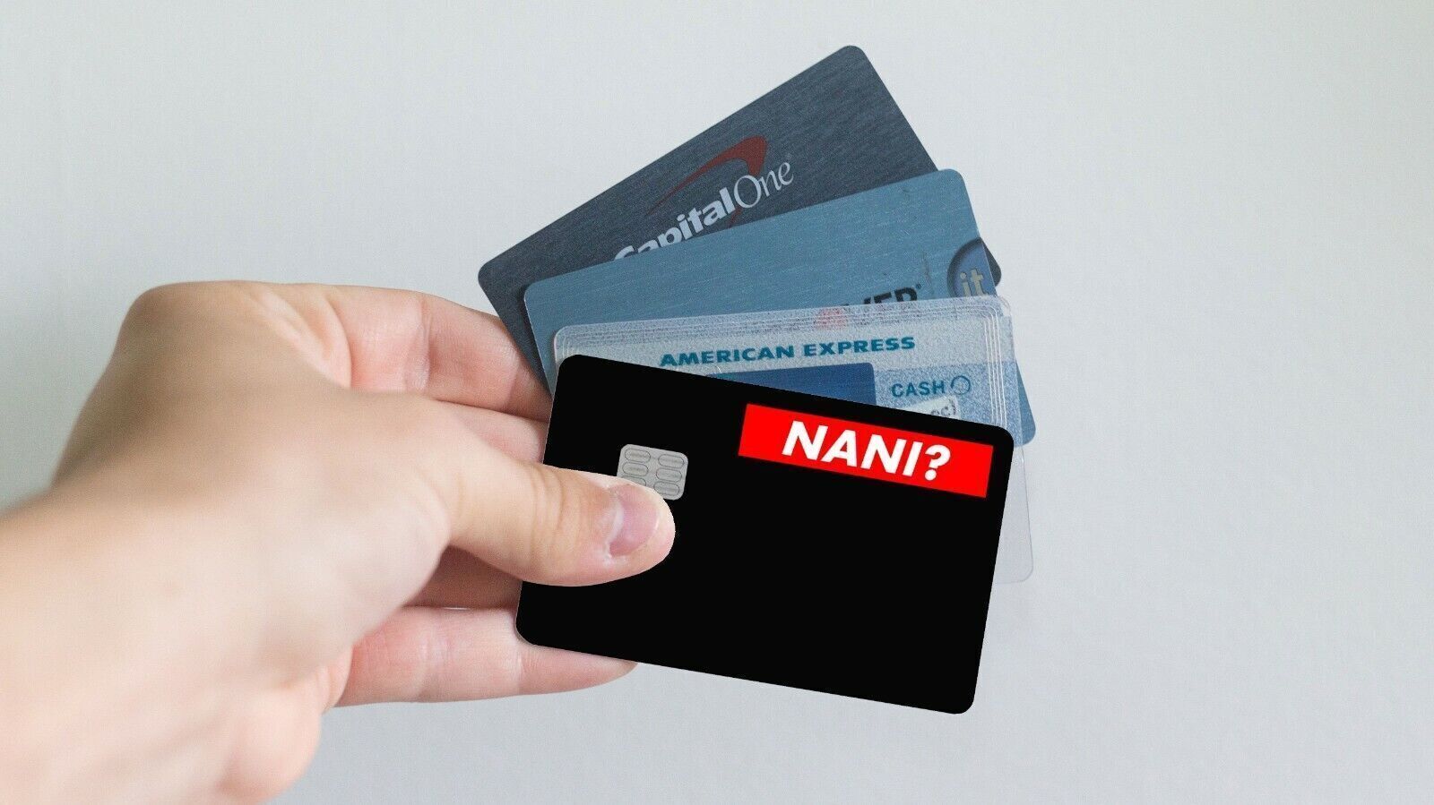 Nani, Anime, Credit Card Sticker, Credit Card Skin